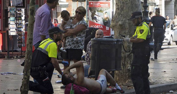 Barselonada terror: hadisədən sonrakı <span style="color:#ff0000">GÖRÜNTÜLƏR</span>