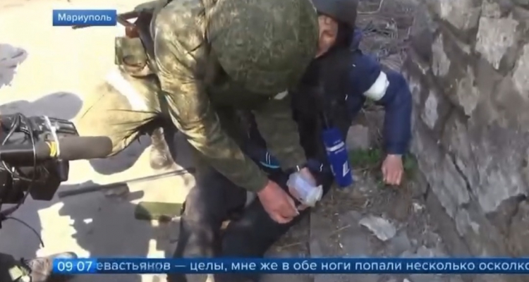 Rusiyalı muxbir Mariupolda yaralandı